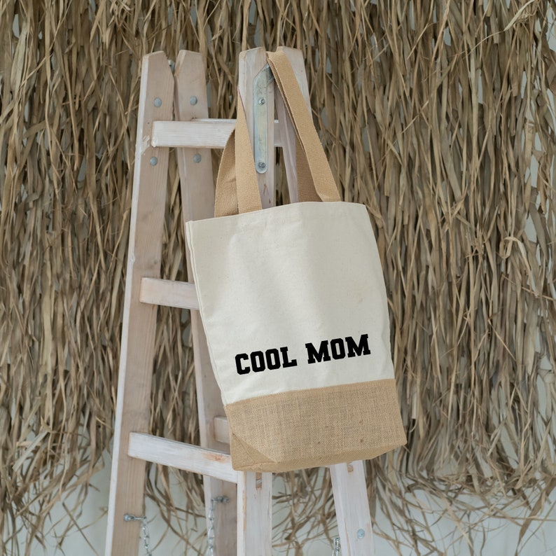 Personalized tote bag Mother's Day gift for mom Gift for best mom Gift for grandma Godmother gift Gift idea for Mother's Day COOL MOM