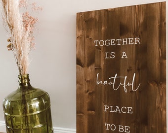 Holzschild personalisiert | individuelles Schild | Schild mit Spruch | Holzschild Dekoration | Holz Geschenkidee