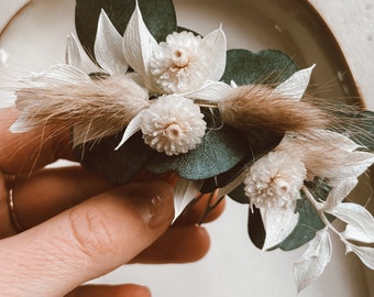 Haarkamm Trockenblumen | Braut Haarkamm | Boho Haarschmuck | Floraler Kopfschmuck | Hair cromb dried flowers | Brautaccessoires | Hochzeit