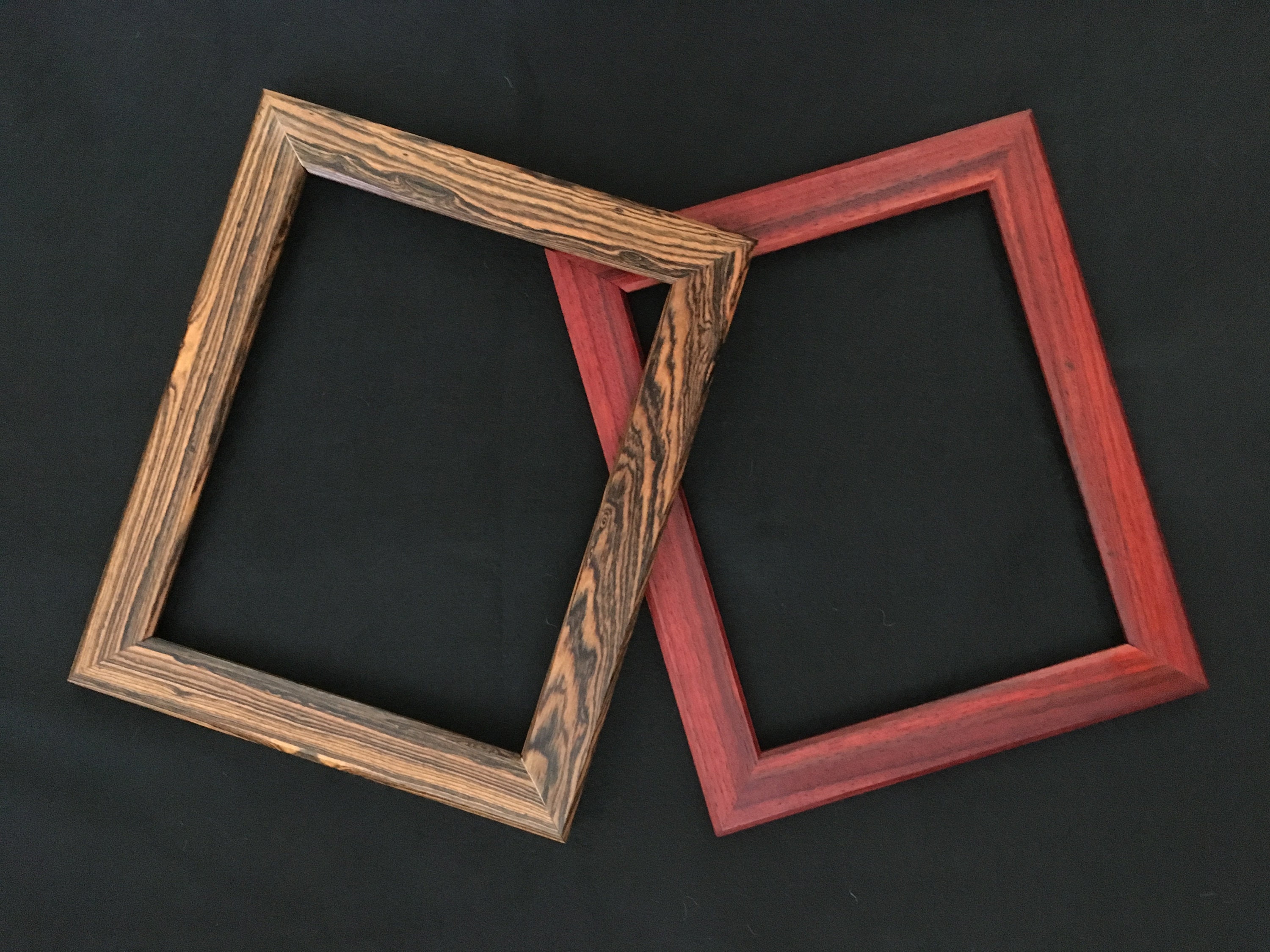 8X10 Exotic Wood Frames Etsy