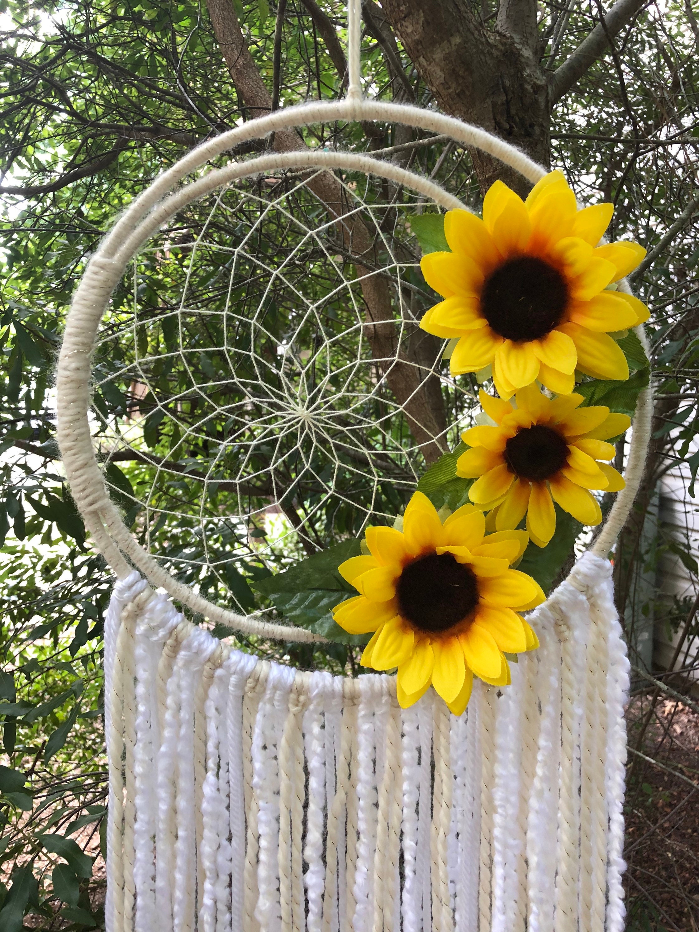 Sunflower Dream Catcher Making Kit