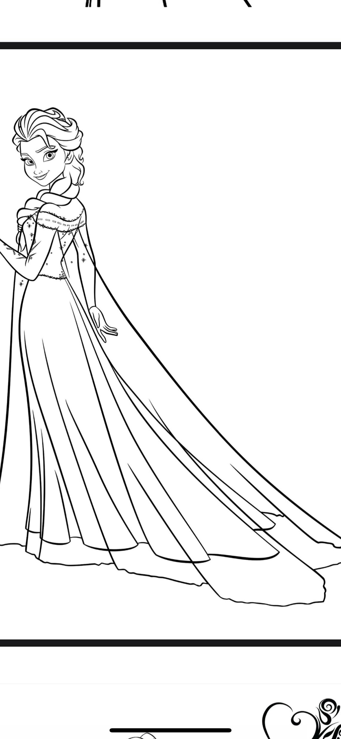 Elsa coloring pages. Digital file. | Etsy