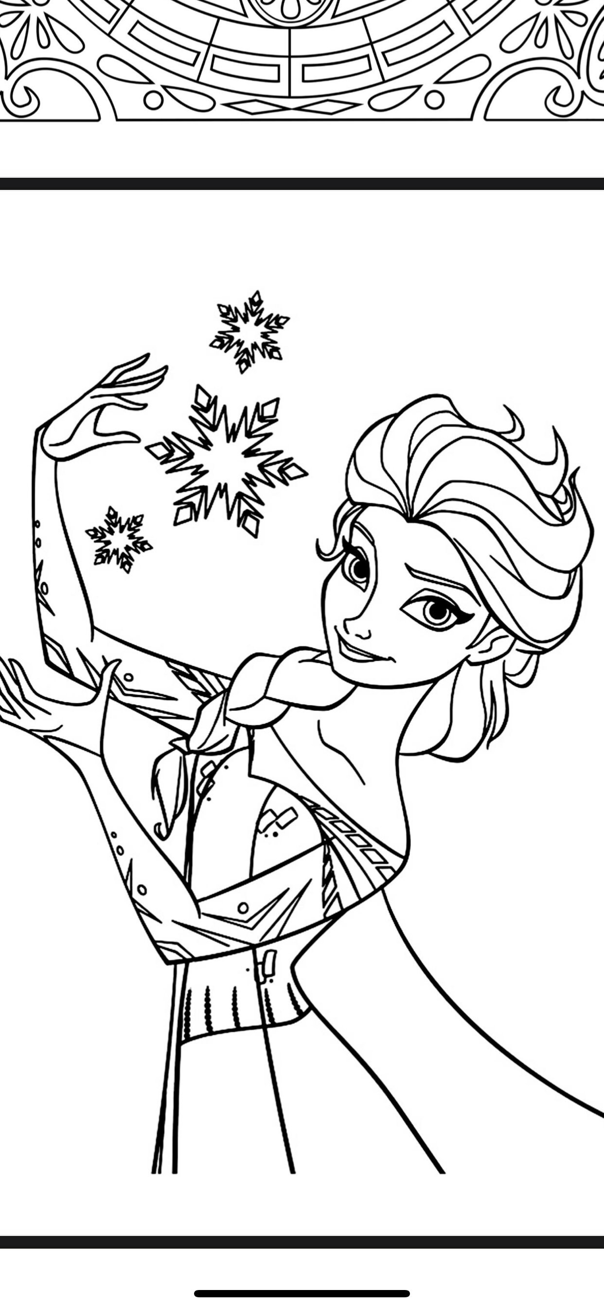 Elsa coloring pages. Digital file. | Etsy