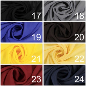 Jupe Demoiselle d'Honneur en mousseline et élastique lurex, différentes couleurs à définir, réalisée sur mesure image 10
