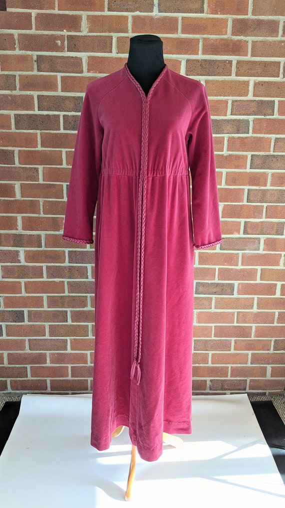 Vanity Fair Plush Zip Robe