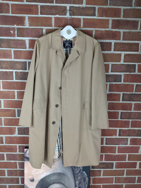 70s Men's Burberry Rain Coat