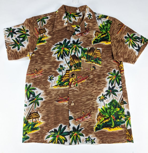 vintage 60s hawaiian shirt - Gem