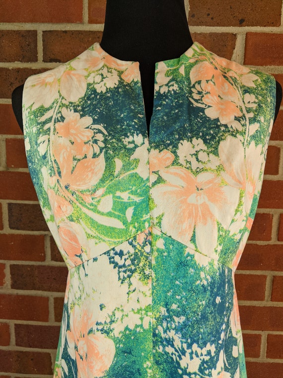 60s Floral Summer Dress - image 2