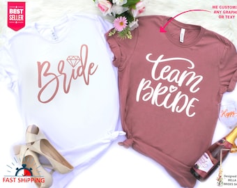 Team Bride Bachelorette Party Shirts, Funny Bachelorette Party Shirts, Bachelorette Tank, Bridal Shower Shirts, Team Bride Shirts