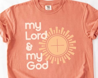 My Lord and My God Eucharist Catholic Women's Tee