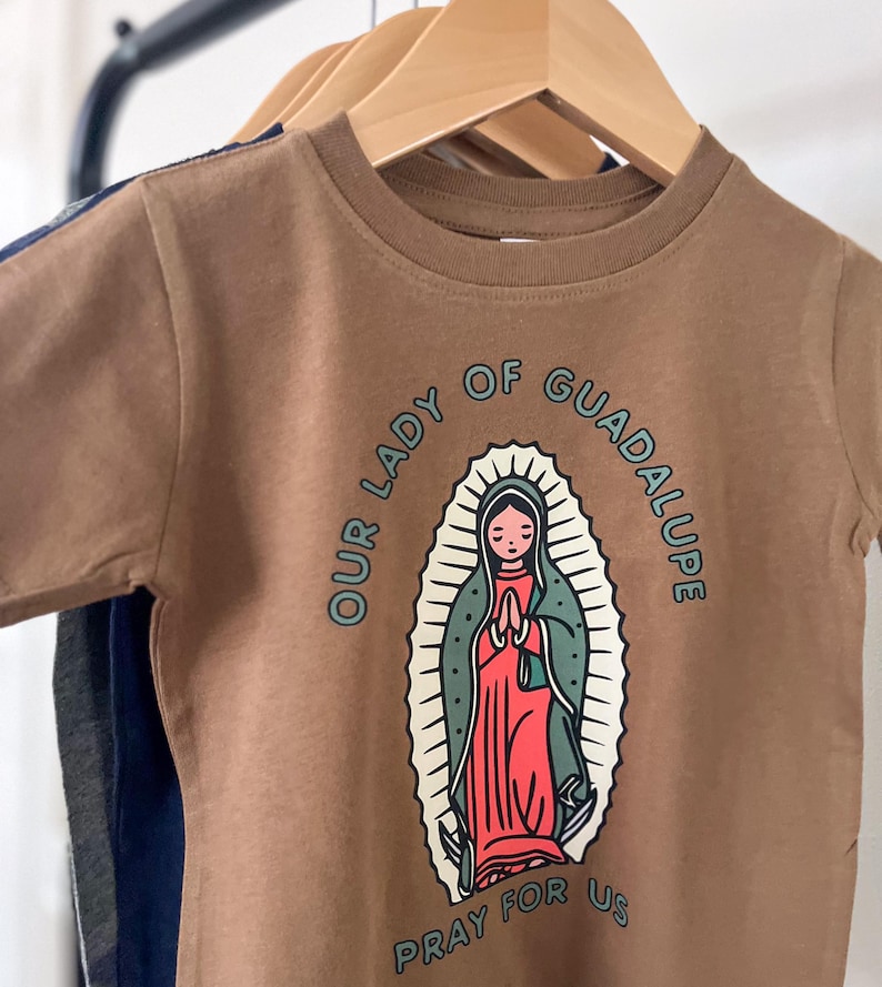 Our Lady of Guadalupe Toddler Catholic Tee bild 5
