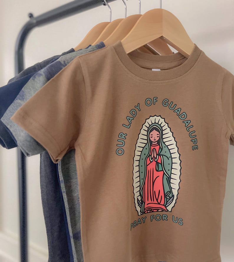 Our Lady of Guadalupe Toddler Catholic Tee bild 3