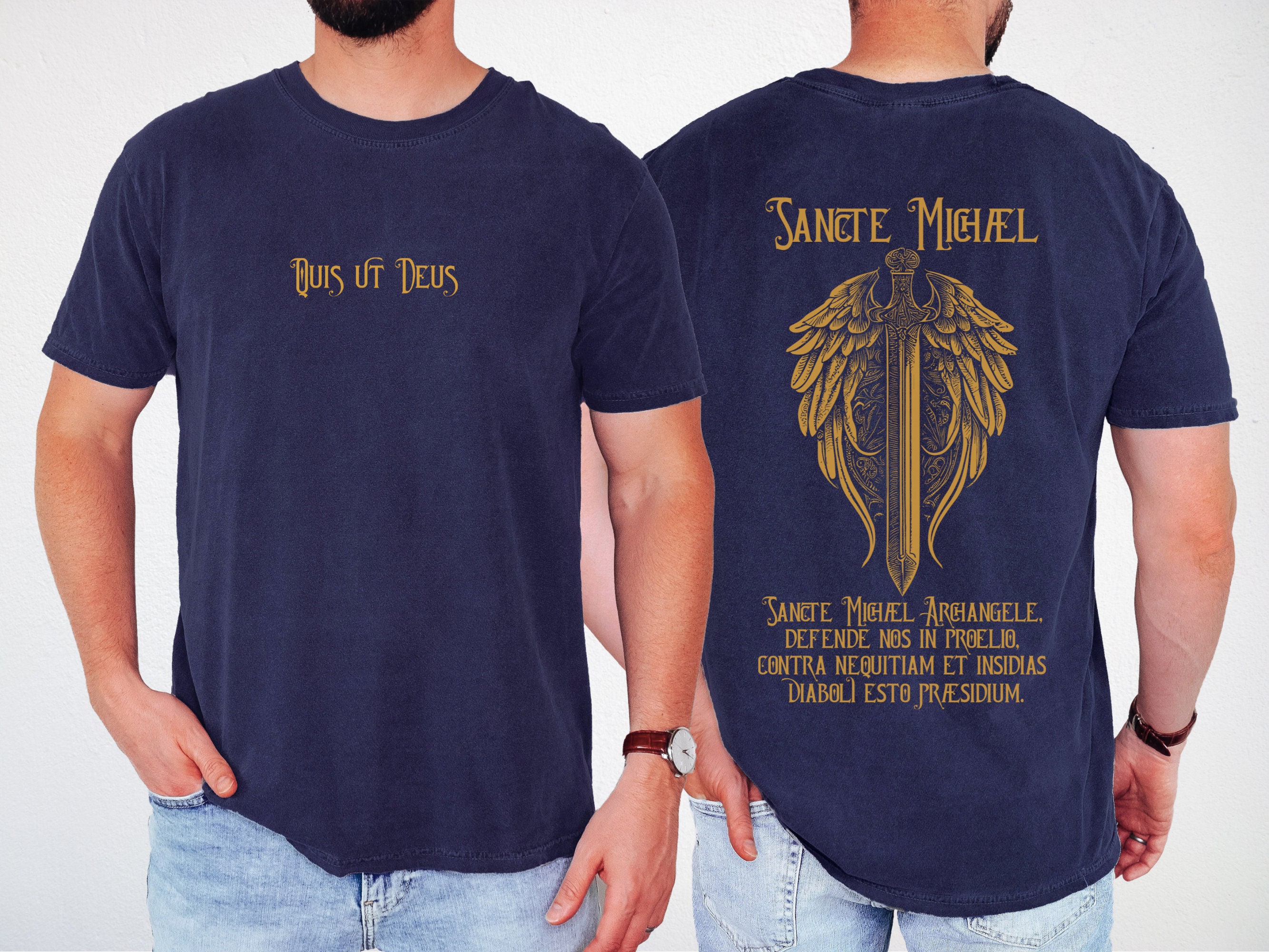 Saint Michael The Archangel T Shirt