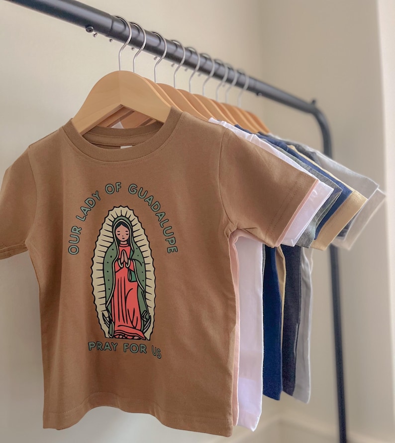 Our Lady of Guadalupe Toddler Catholic Tee bild 6