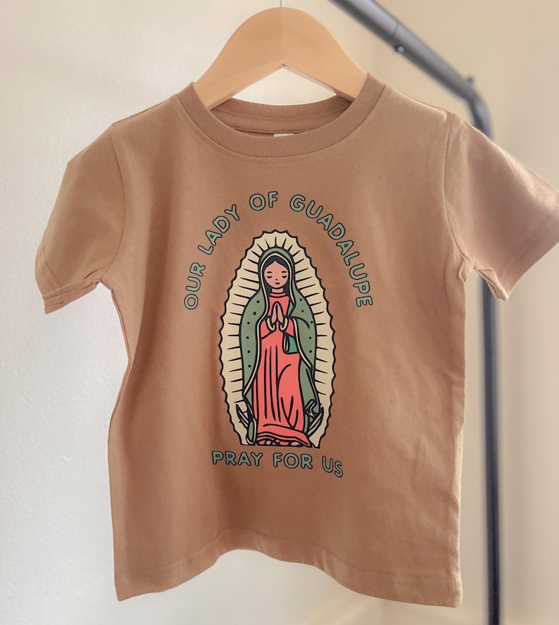 Our Lady of Guadalupe Toddler Catholic Tee bild 2