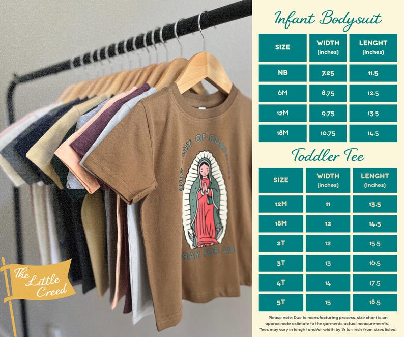 Sacred Heart of Jesus Baby One-Piece: Catholic Child Tee Bild 3