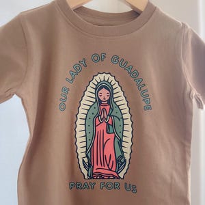 Our Lady of Guadalupe Toddler Catholic Tee bild 4