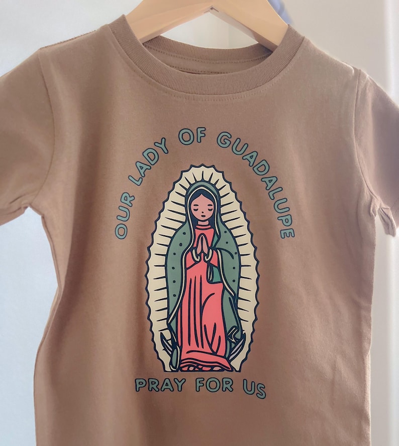 Our Lady of Guadalupe Toddler Catholic Tee bild 4