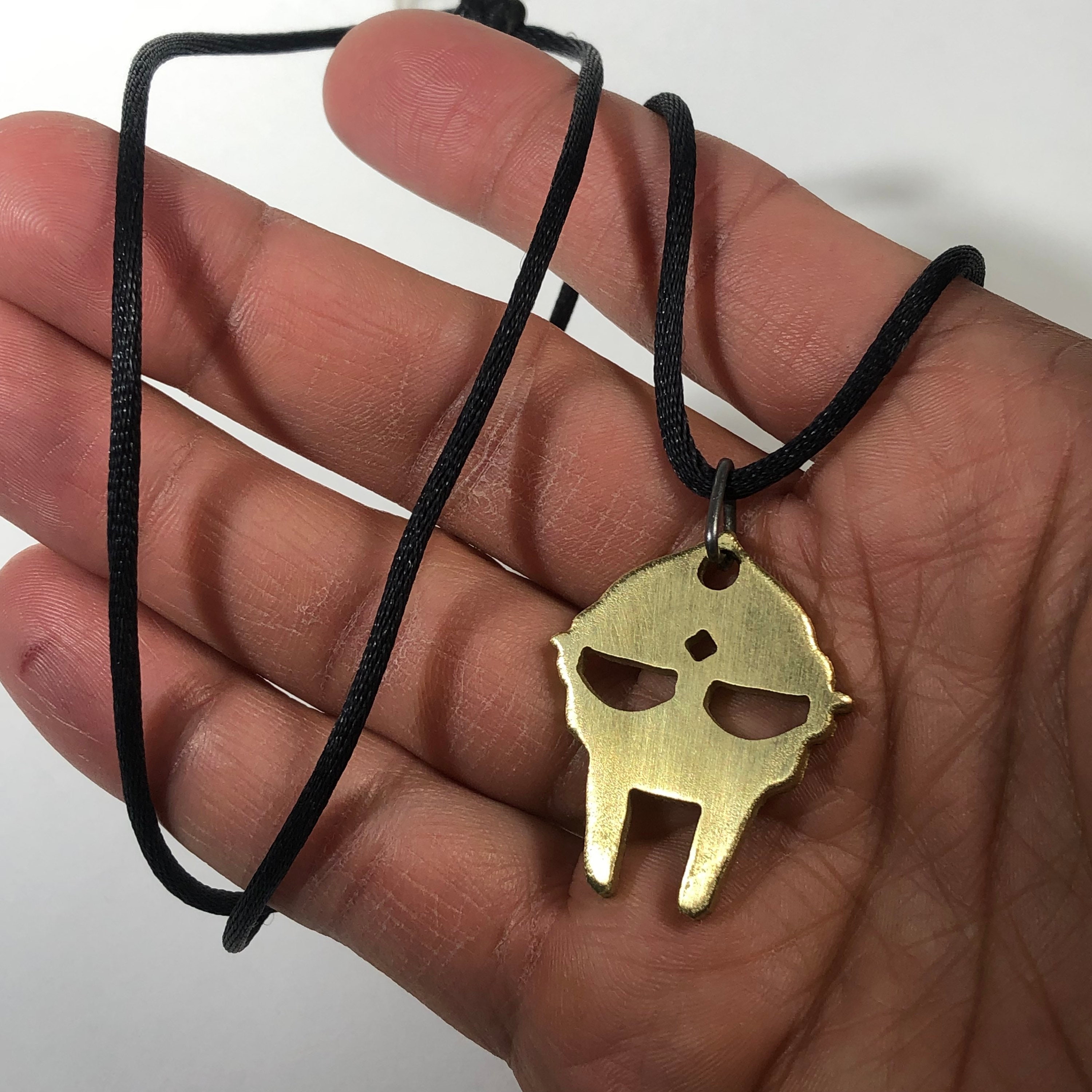 Wooden MF Doom Necklaces / Wood Carving / Gift for Musician / Music  Necklaces / Handmade Necklaces Active - Etsy