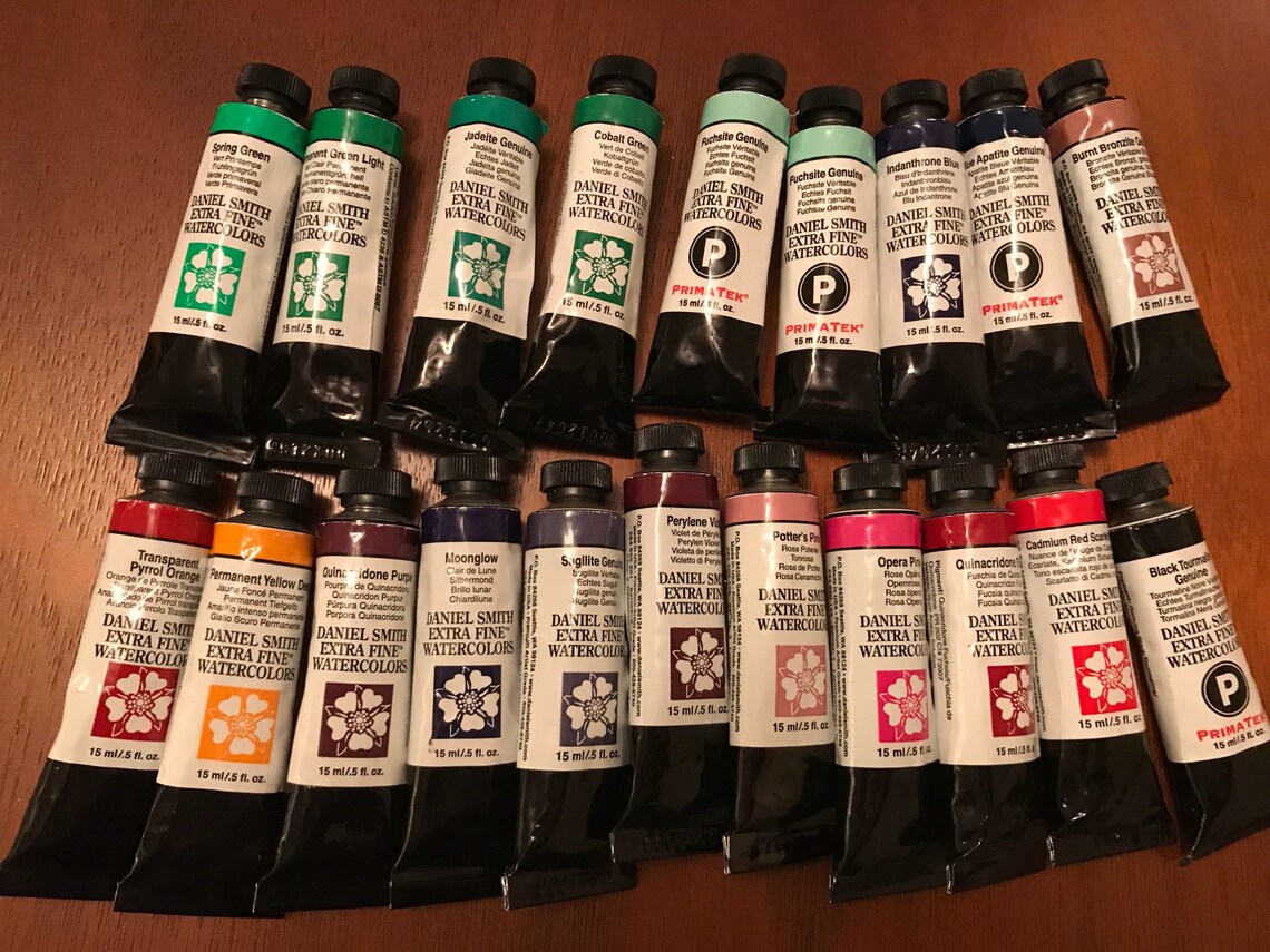 AO 15 Ml Daniel Smith Watercolor Paint Etsy