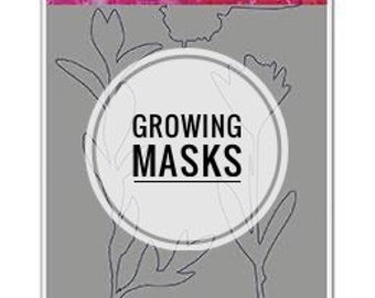 Dina Wakley stencils and masks