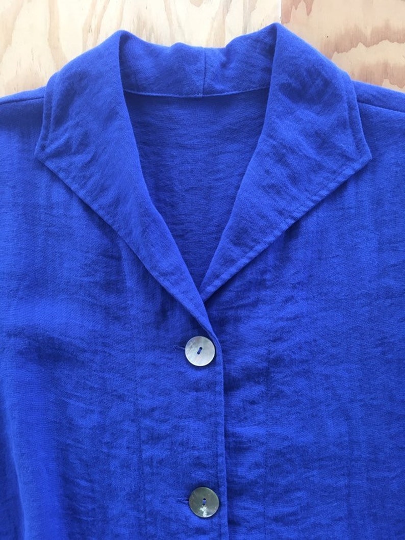 Blue Linen Shirt