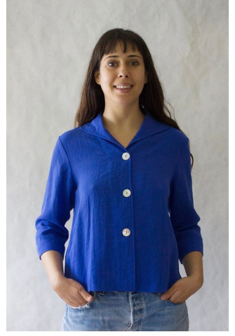 Blue Linen Shirt