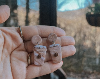 Coffee Cup earrings