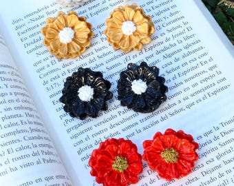 Spring Flowers | Flower earrings | bloom | Handmade | Gift for her | Elegan Studs