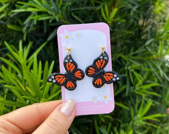Monarch Butterfly | Butterflies | butterfly earrings