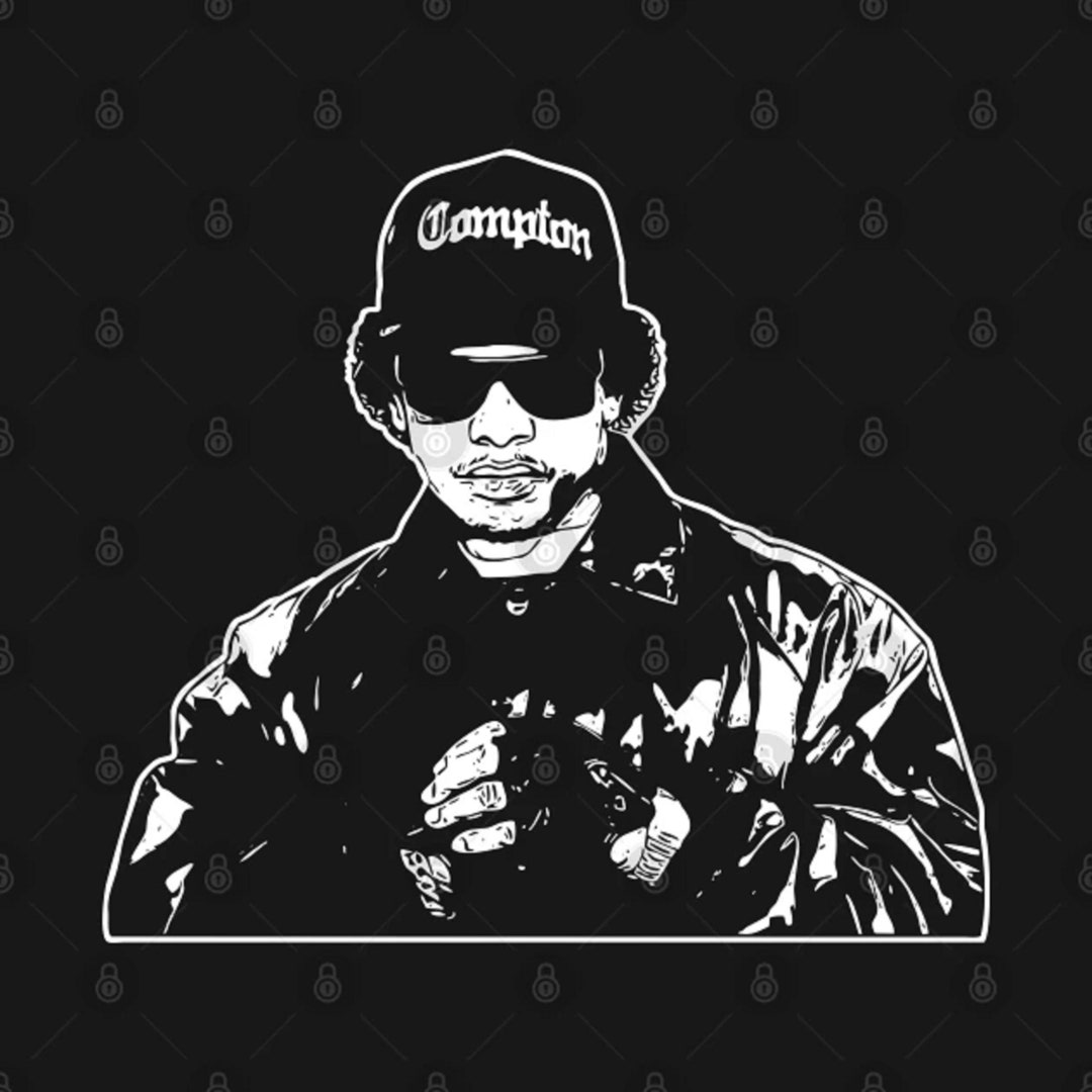 EAZY E PNG Eazy E Svg Gangsta Rap SVG Eazy E Print File - Etsy