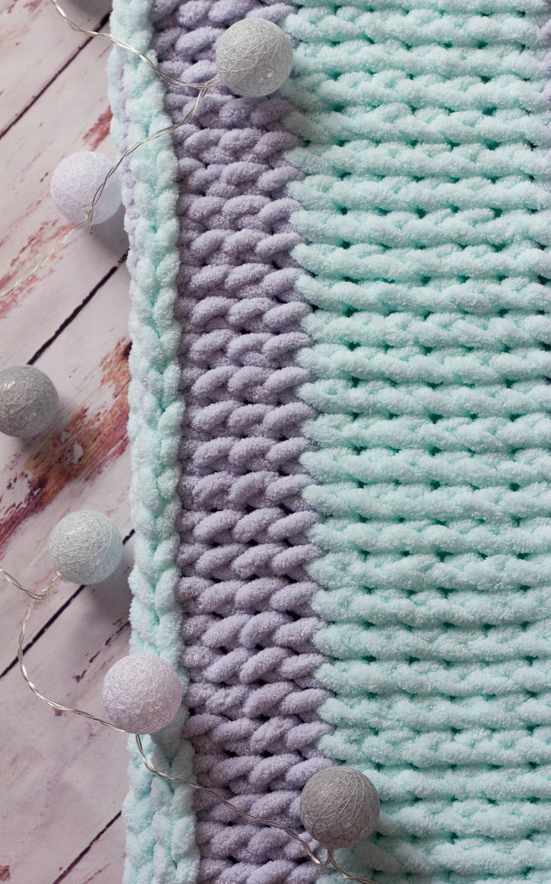 Striped Throw Baby Blanket Neutral Nursery Decor Saint Etsy