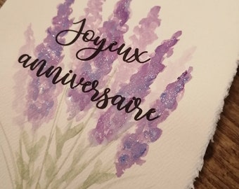 Carte Au Revoir Etsy
