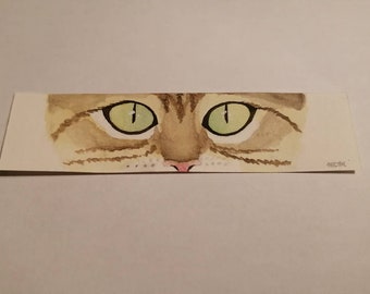 Watercolor bookmark, bookmark