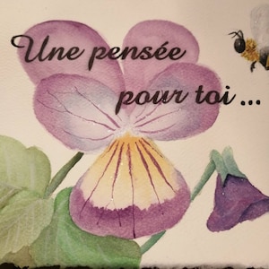 Carte anniversaire,carte voeux,carte souhait,carte fête fait main