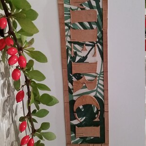 Greeting card, thank you, thank you handmade