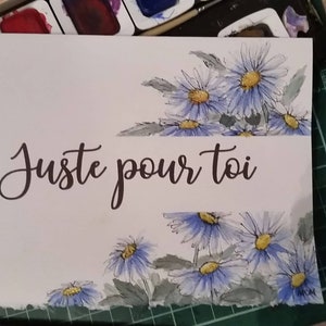 carte anniversaire,carte voeux,carte  souhait,carte fête fait main