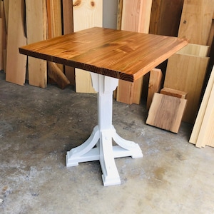 Trestle Table, Pedestal Table, Bistro Table