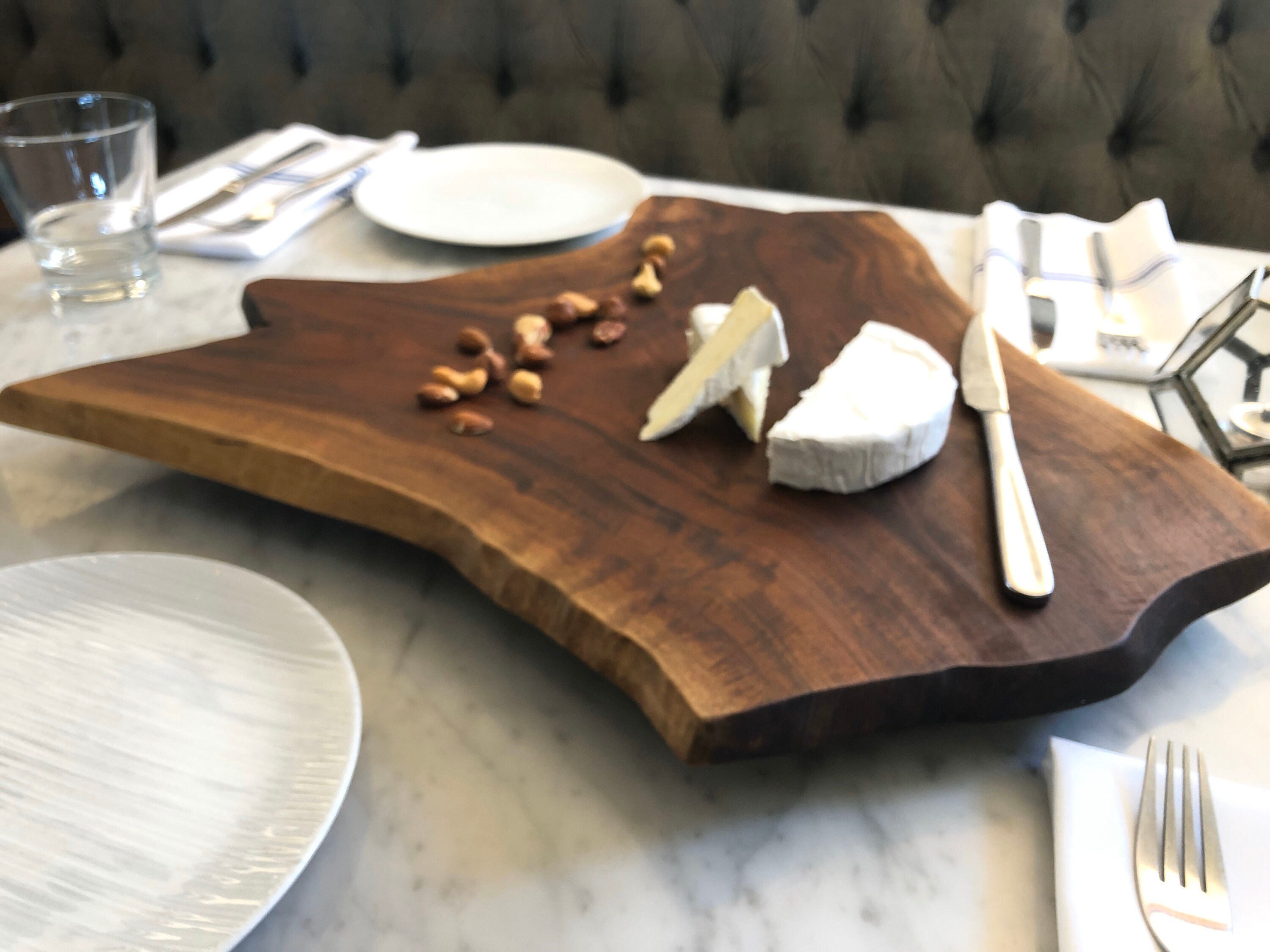 Live Edge Charcuterie Board