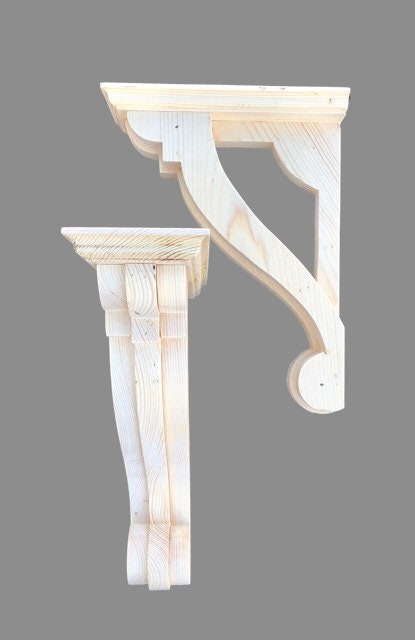 Ornate Wooden Corbel Delicate Carved Corbel Shelf Bracket Shelf