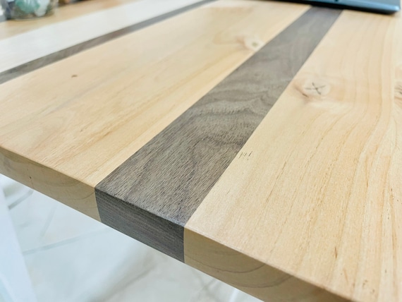 Raw wood desk top online