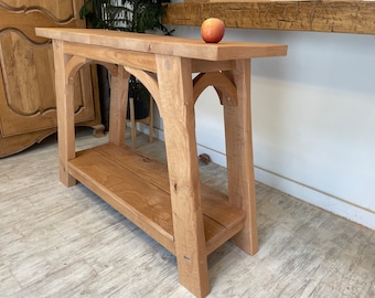 Mission console table