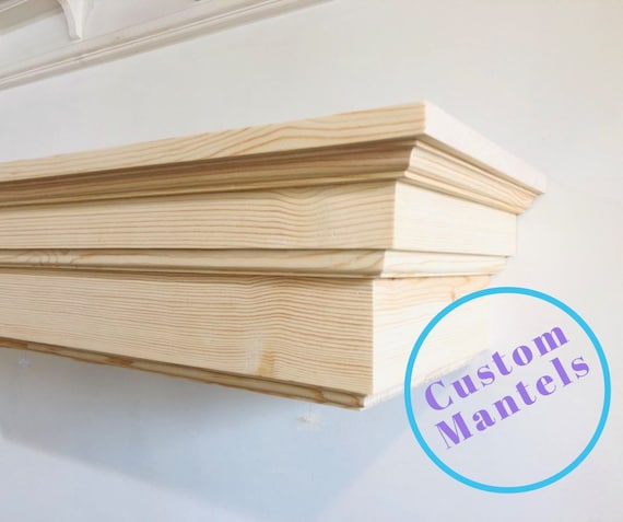 Fireplace Mantel, Big Mantel, Classic Mantel, Wood Mantel, Mantel Shelf
