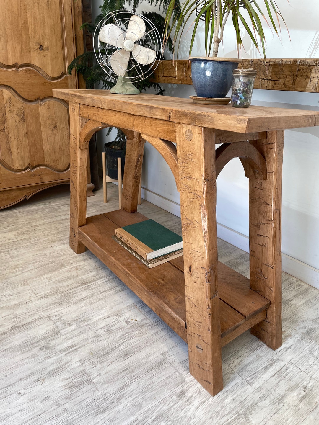 Trestle Console Table - Etsy