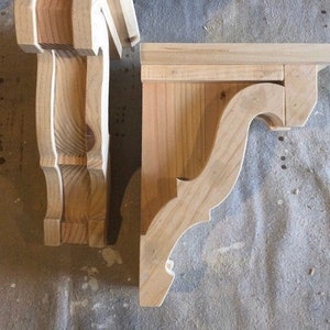 9 x 12 French Country corbels pair (2)