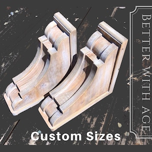 Weathered Corbel, Shelf Bracket, Victorian home, shelf hanger, corbels, architectural feature, ready to hang, country home decor, Classic