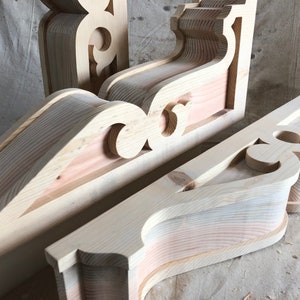Tall Corbels, long brackets, sold individually