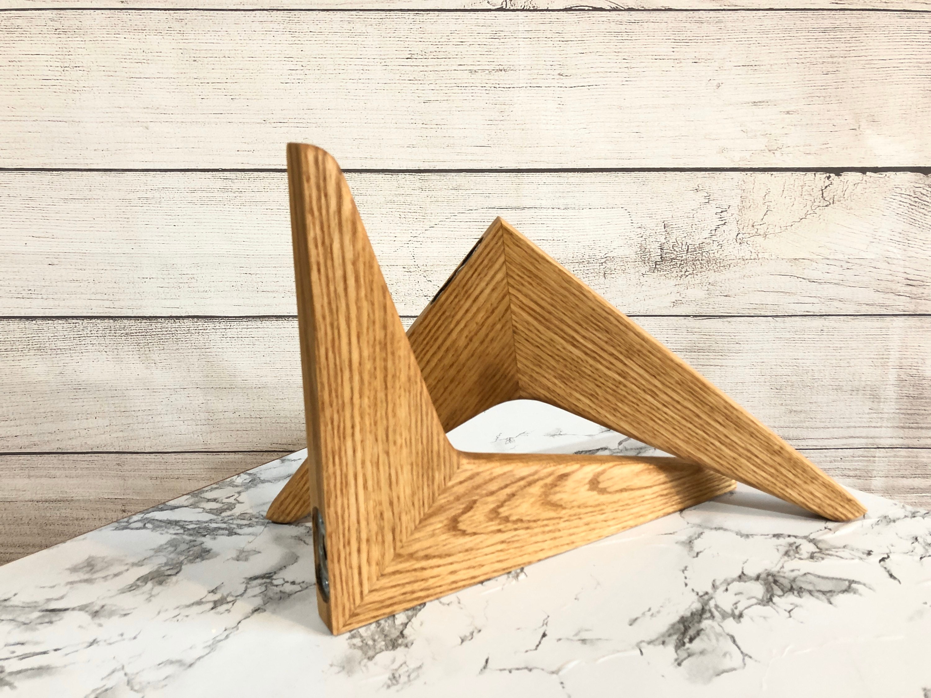 Pair 2 Mid Century Modern Shelf Brackets Etsy UK