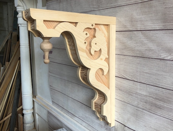 Victorian Peacock Corbel