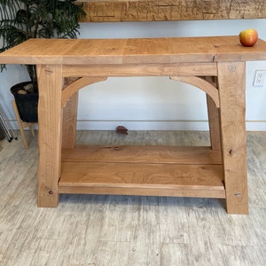 Mission Console Table - Etsy